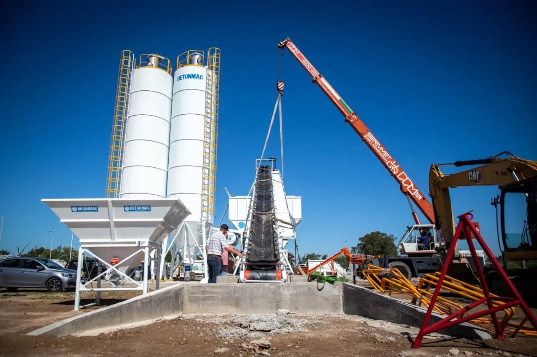 LA CONSTRUCCIÓN DE LA NUEVA PLANTA DE HORMIGÓN MUNICIPAL ENTRÓ EN SU ETAPA