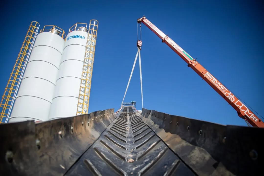  LA CONSTRUCCIÓN DE LA NUEVA PLANTA DE HORMIGÓN MUNICIPAL ENTRÓ EN SU ETAPA