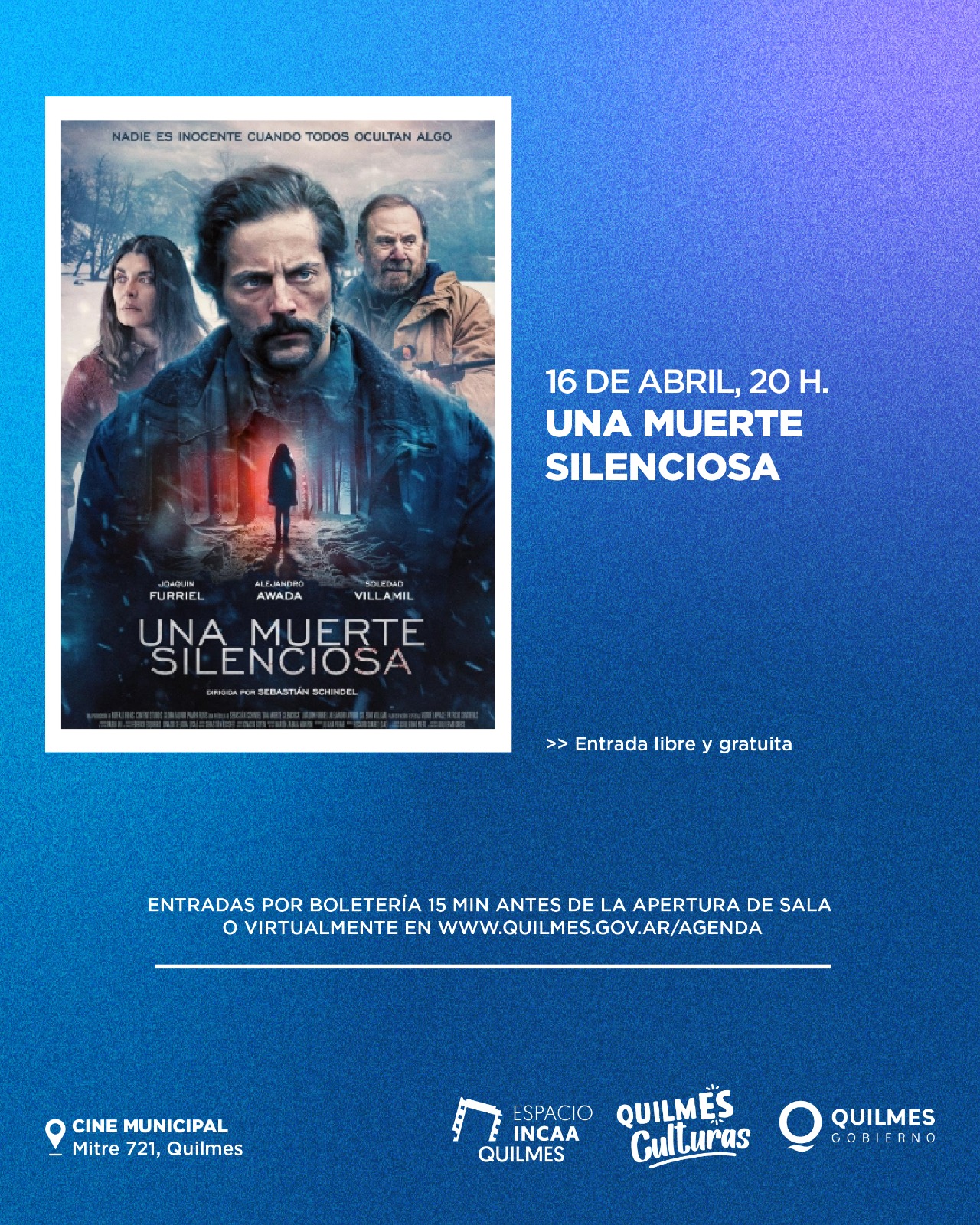 EL TEATRO MUNICIPAL SERÁ SEDE DE CINE Y OBRAS CON CARGA POLÍTICA Y POÉTICA