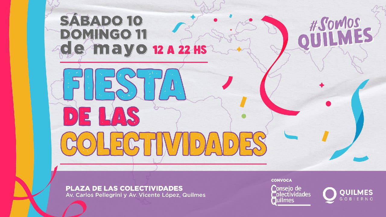 LLEGA A QUILMES UNA NUEVA EDICIÓN DE LA FIESTA DE LAS COLECTIVIDADES 