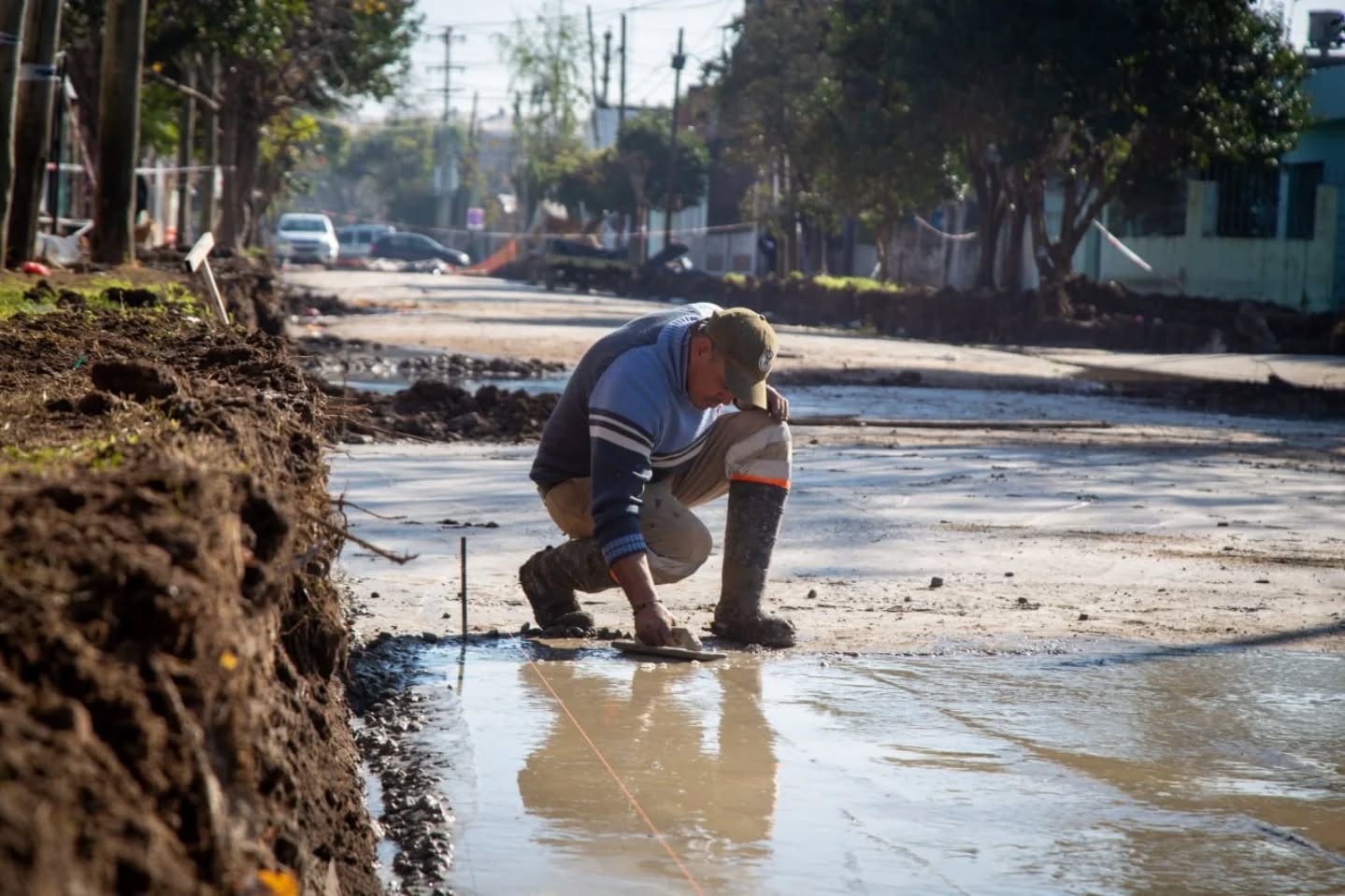OBRAS DE PAVIMENTO EN LOS BARRIOS DE QUILMES: LA PAZ Y UNIÓN VECINAL