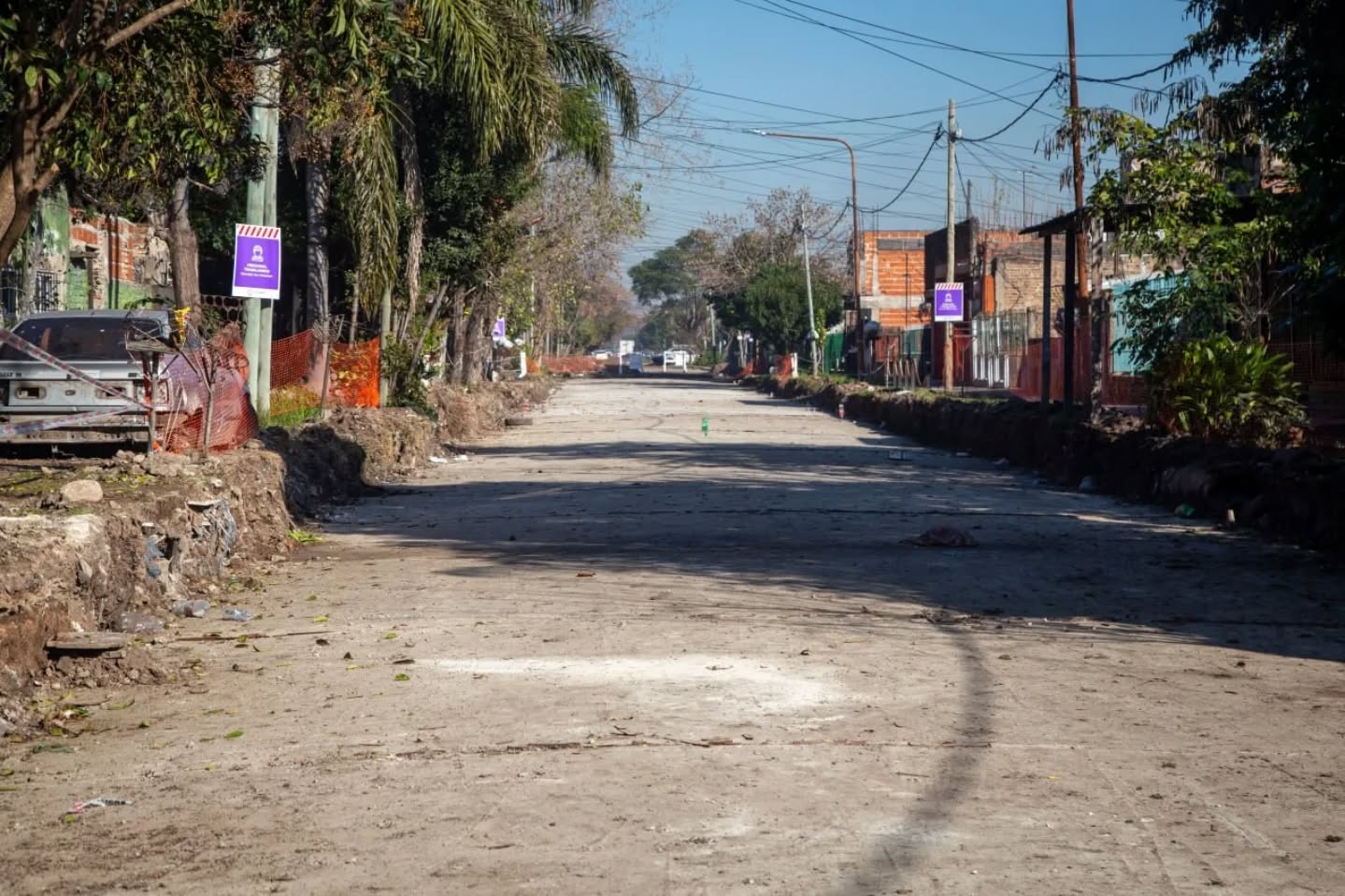 OBRAS DE PAVIMENTO EN LOS BARRIOS DE QUILMES: LA PAZ Y UNIÓN VECINAL