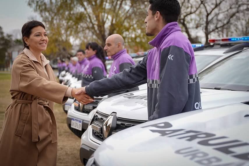 MAYRA PRESENTÓ LA INCORPORACIÓN DE 30 NUEVAS PATRULLAS URBANAS 