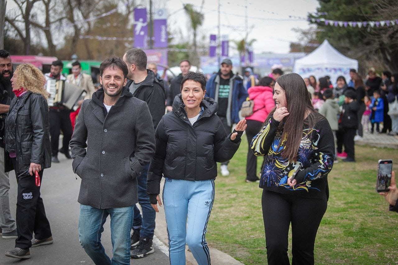 MAYRA EN EL “PARQUE DE JUEGOS” DEL POLIDEPORTIVO “REYNALDO GORNO”