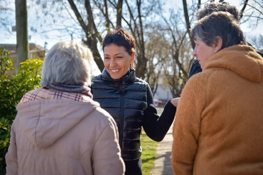 MAYRA SUPERVISÓ UN OPERATIVO DE LIMPIEZA INTEGRAL EN QUILMES ESTE 