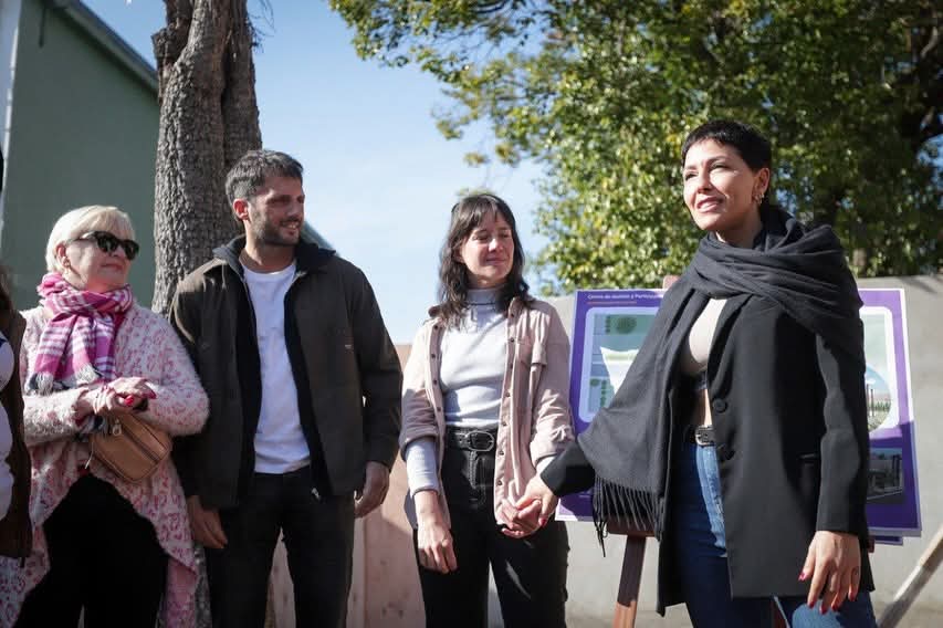 MAYRA Y CECI SOLER SUPERVISARON EL AVANCE EN LA OBRA DEL NUEVO CGPC