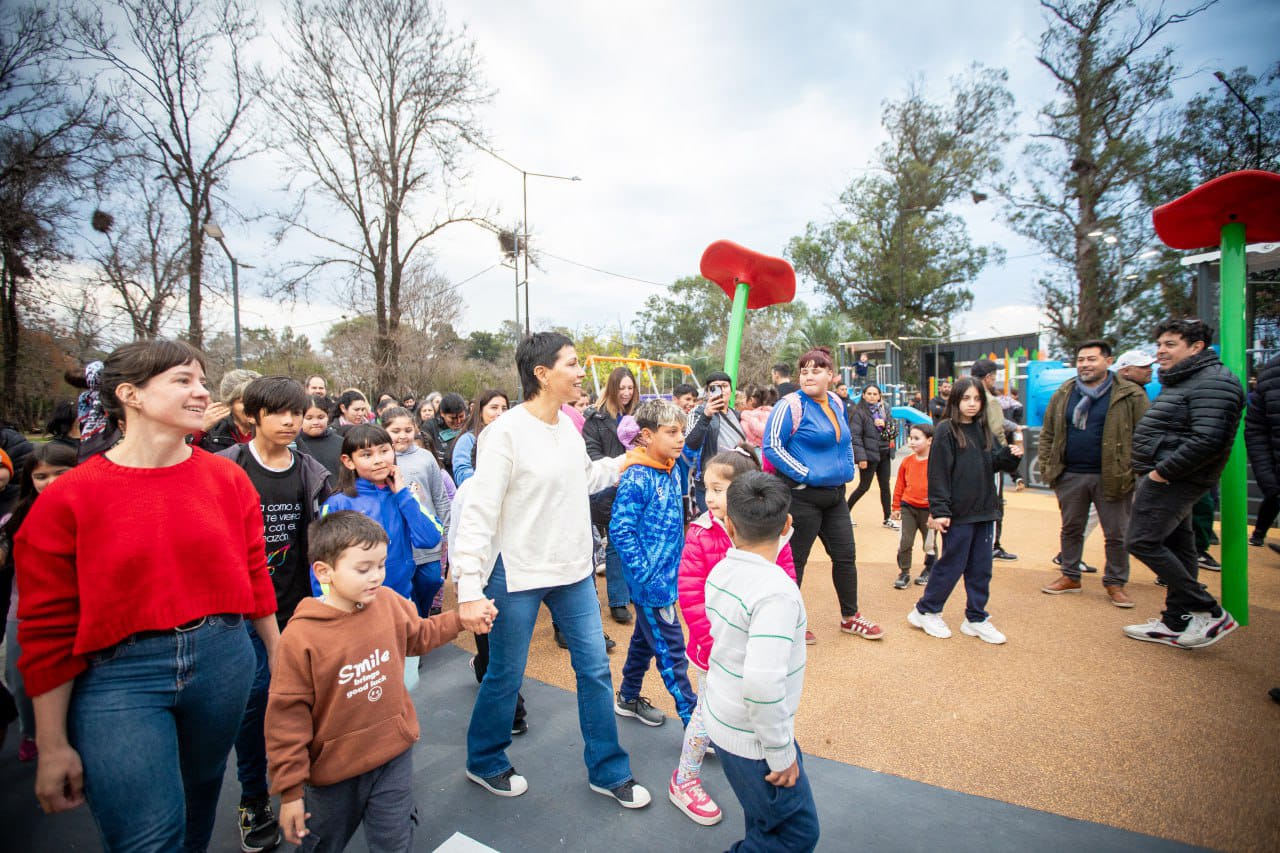 MAYRA INAUGURARÓ LA OBRA DE RENOVACIÓN DEL PARQUE DEL MUSEO DEL TRANSPORTE 
