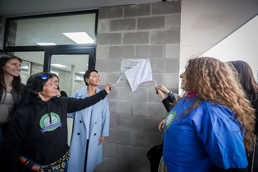 MAYRA INAUGURÓ LA PRIMERA VETERINARIA MUNICIPAL DEL DISTRITO