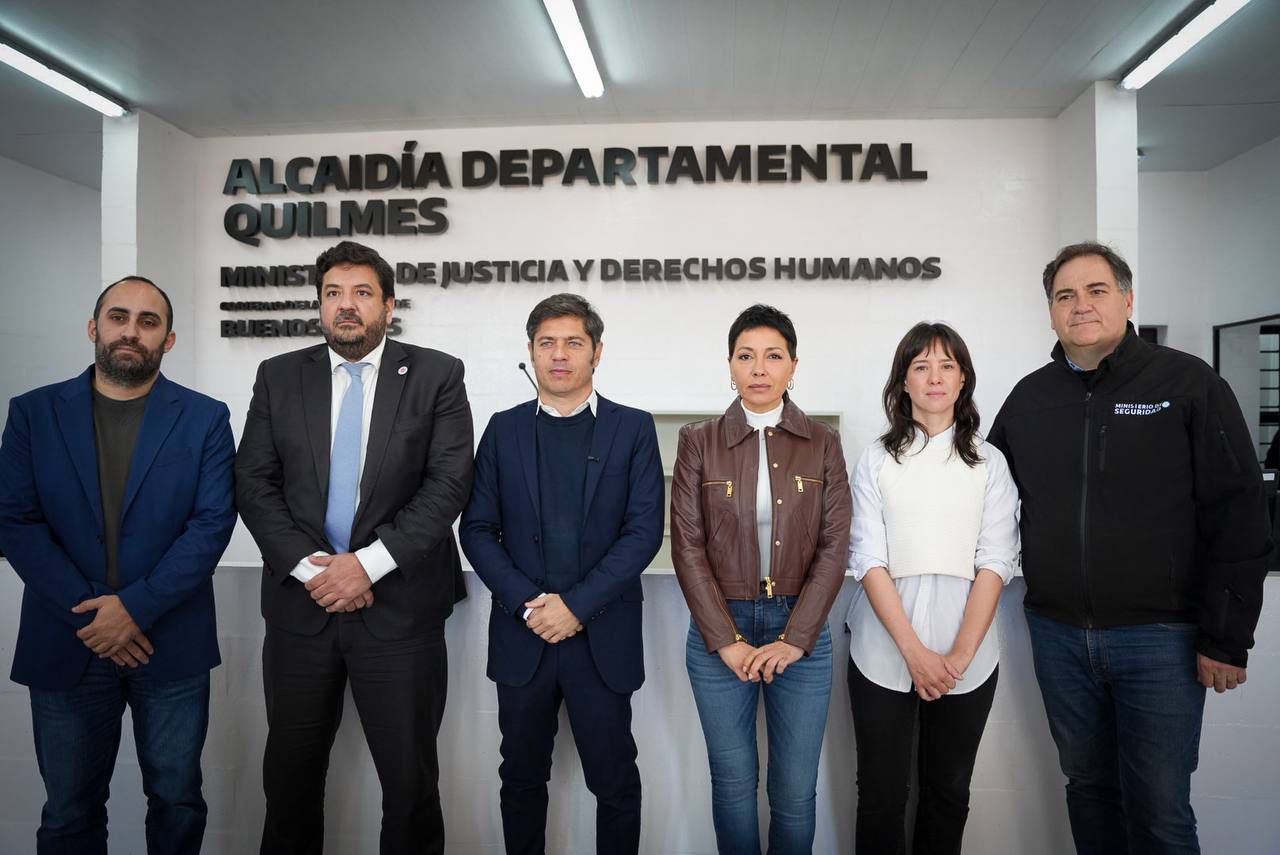 MAYRA Y KICILLOF INAUGURARON LA NUEVA ALCAIDÍA DEPARTAMENTAL DE QUILMES