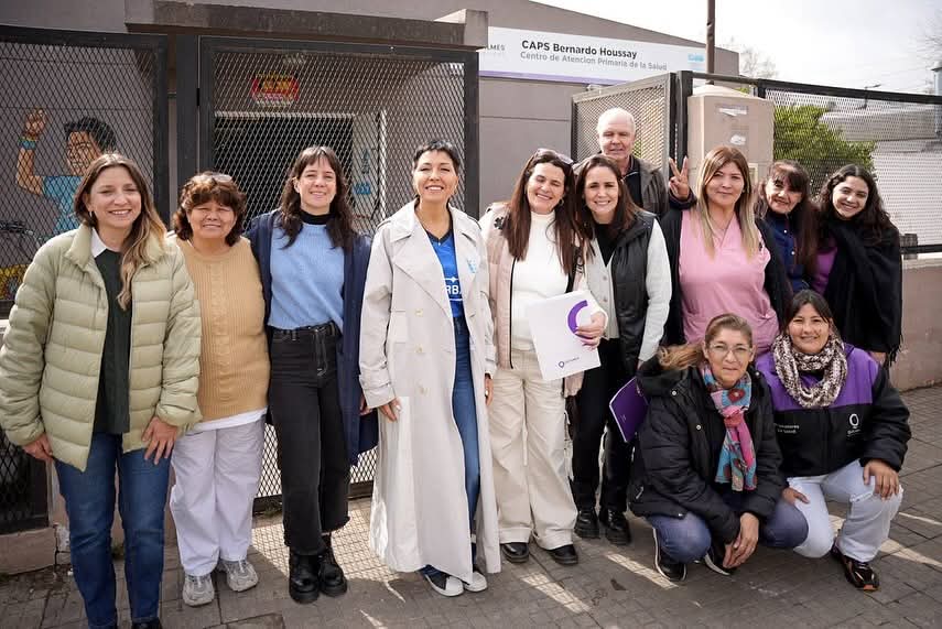 MAYRA Y CECI SOLER PARTICIPARON UNA MUESTRA DE TELEMEDICINA 