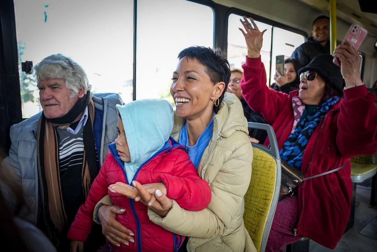 MAYRA PARTICIPÓ DEL ANUNCIÓ DE LA EXTENSIÓN DEL RECORRIDO DE LA LÍNEA 281 