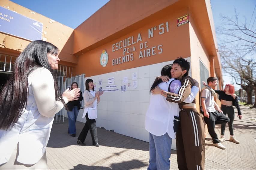MAYRA PARTICIPÓ DE UN OPERATIVO DE SALUD ESCOLAR EN LA EP Nº 51