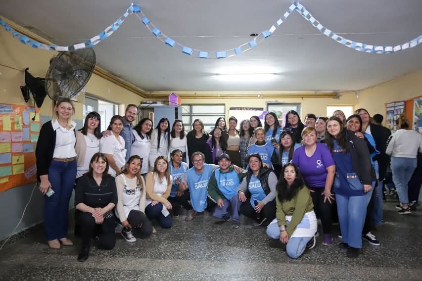 MAYRA PARTICIPÓ DE UN OPERATIVO DE SALUD ESCOLAR EN LA EP Nº 51