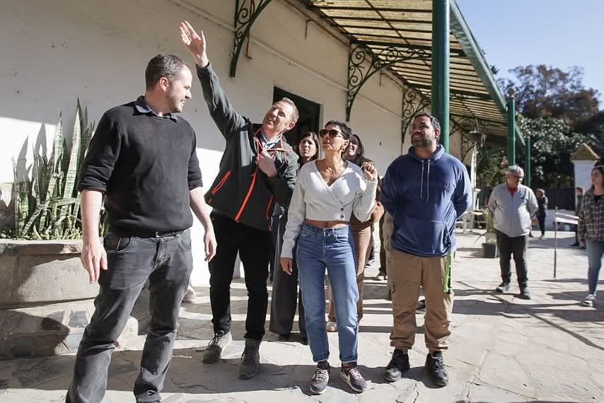 MAYRA RECORRIÓ EL AVANCE DE LA OBRA DE LA ESCUELA AGRARIA Nº 1 “EL DORADO”