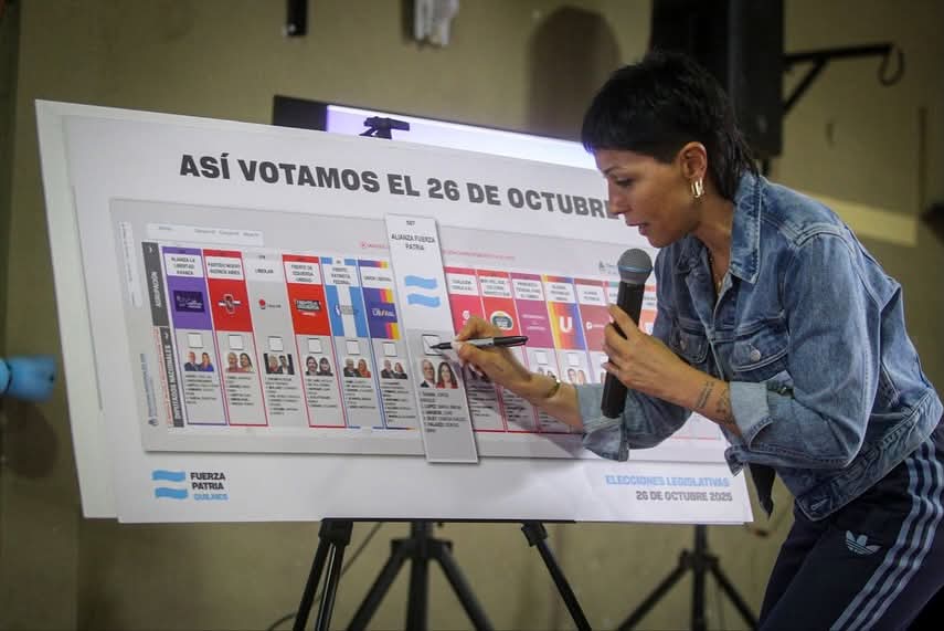 MAYRA ANUNCIÓ UNA NUEVA SUBIDA Y BAJADA DE LA AUTOPISTA BS.  AS. -LA PLATA 