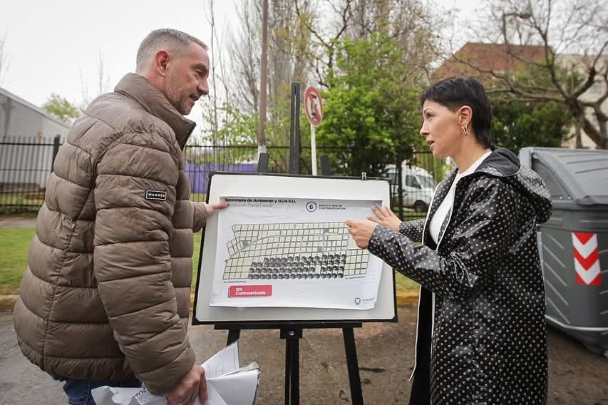 MAYRA PRESENTÓ NUEVOS CAMIONES DESTINADOS AL ÁREA DE AMBIENTE Y GIRSU