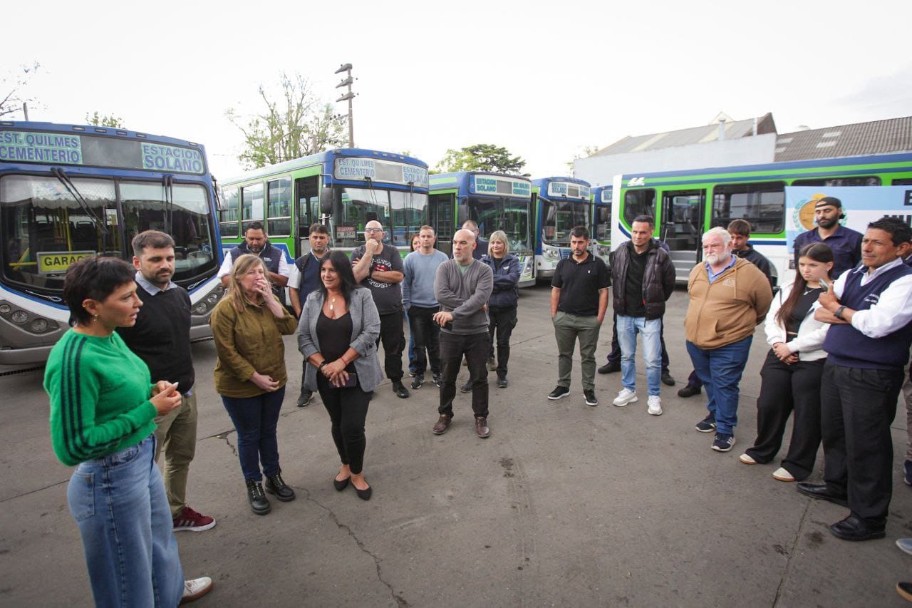 MAYRA PRESENTÓ EL NUEVO RECORRIDO DE LA LÍNEA 257