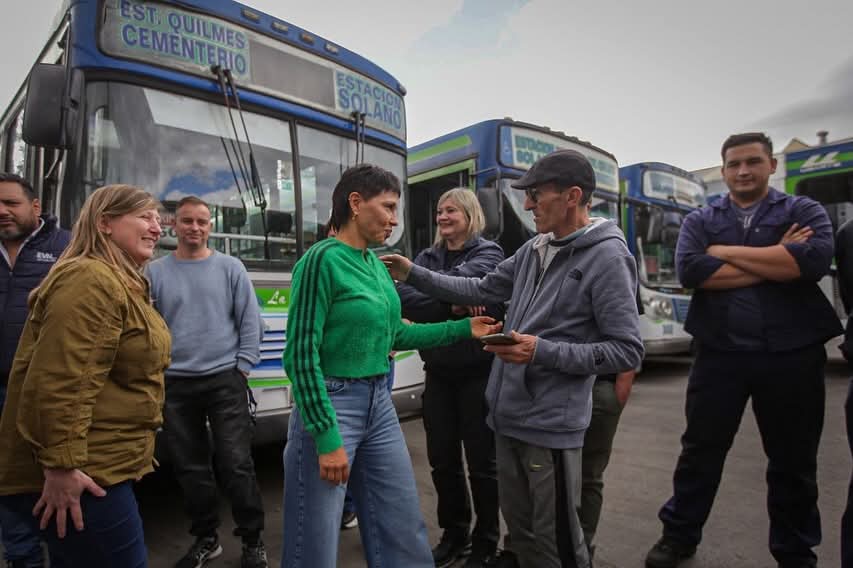 MAYRA PRESENTÓ EL NUEVO RECORRIDO DE LA LÍNEA 257