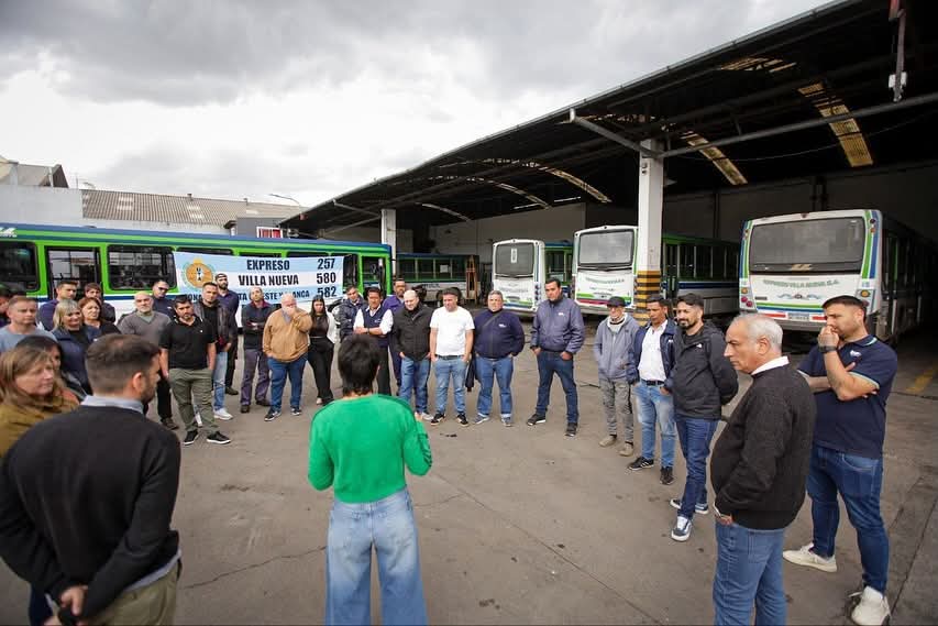 MAYRA PRESENTÓ EL NUEVO RECORRIDO DE LA LÍNEA 257