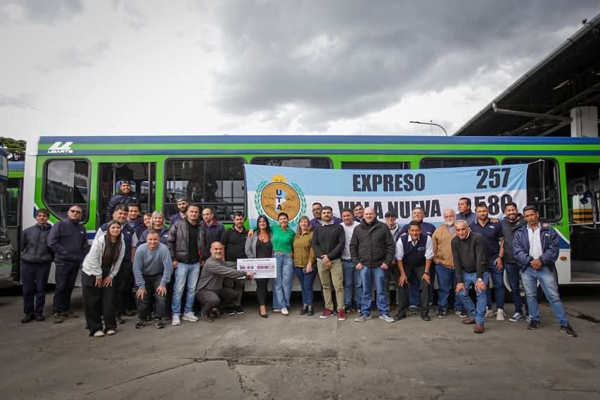 MAYRA PRESENTÓ EL NUEVO RECORRIDO DE LA LÍNEA 257