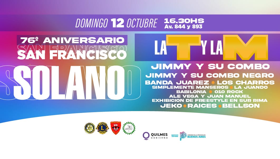 SAN FRANCISCO SOLANO CELEBRA SU 76º ANIVERSARIO 