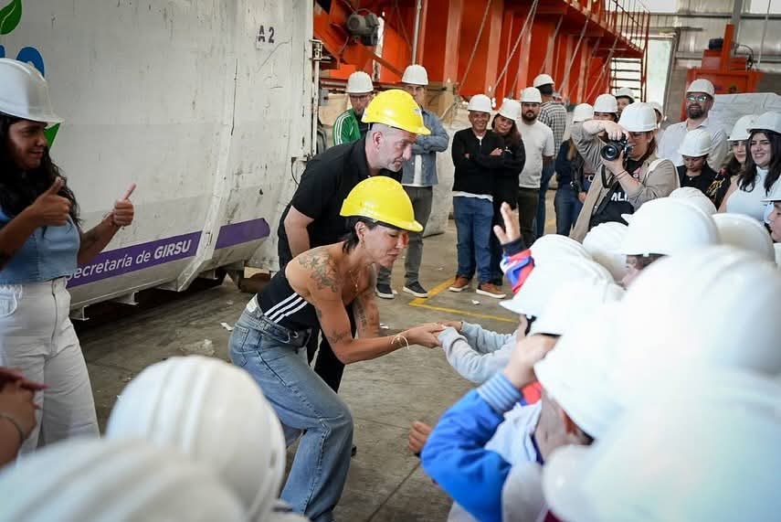 MAYRA ENCABEZÓ LA VISITA EDUCATIVA Nº 100 AL ECO PARQUE