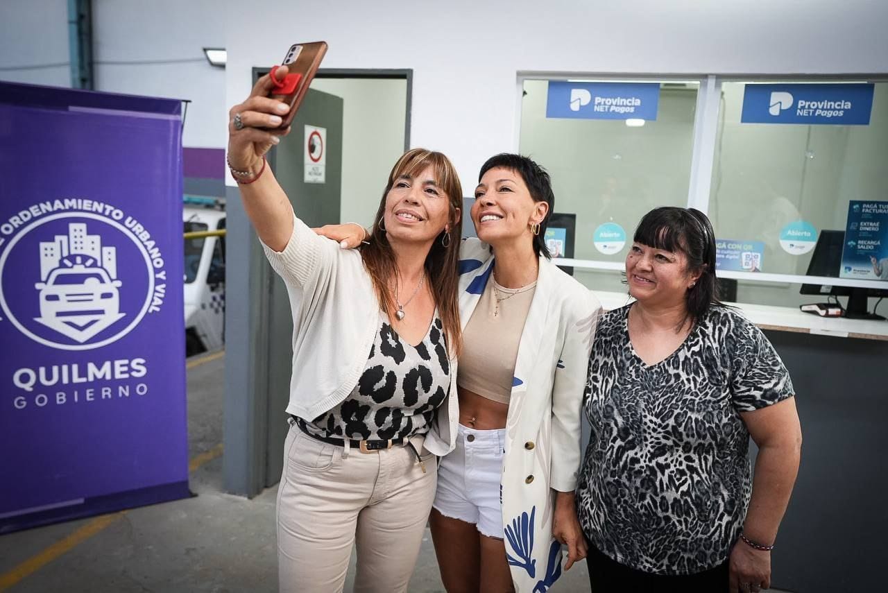 MAYRA SUPERVISÓ EL FUNCIONAMIENTO DE LA NUEVA CAJA DE PROVINCIA NET 