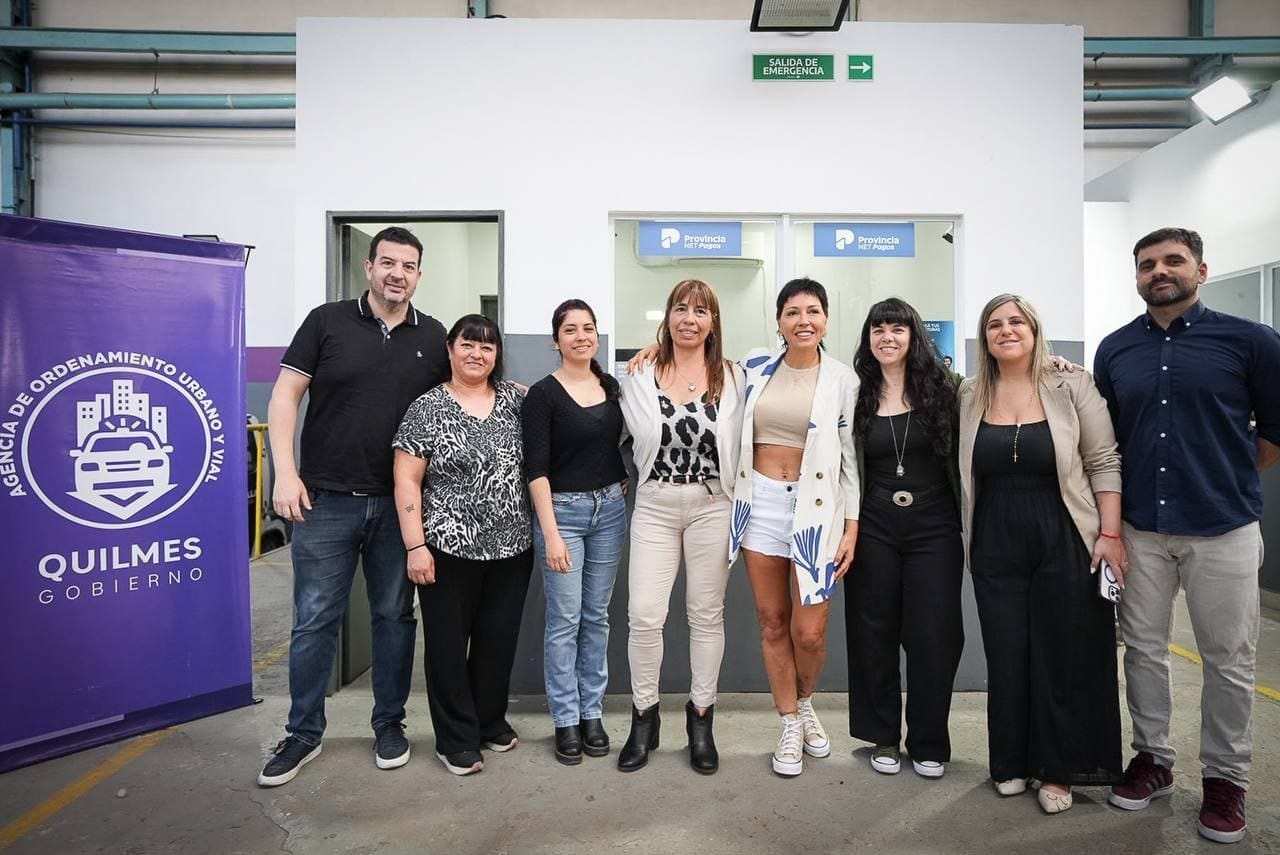 MAYRA SUPERVISÓ EL FUNCIONAMIENTO DE LA NUEVA CAJA DE PROVINCIA NET 