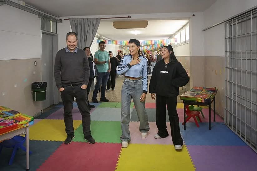 MAYRA  RECORRIÓ LA NUEVA LUDOTECA CREADA A TRAVÉS QUILMES COOPERA 2025