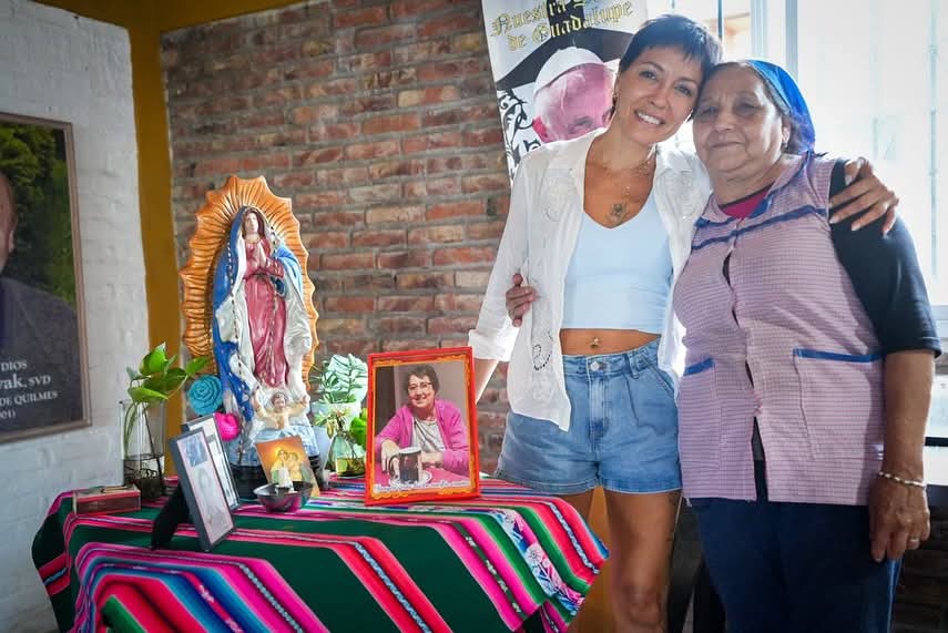 MAYRA ENTREGÓ EQUIPAMIENTO EL  BARRIO LA MATERA
