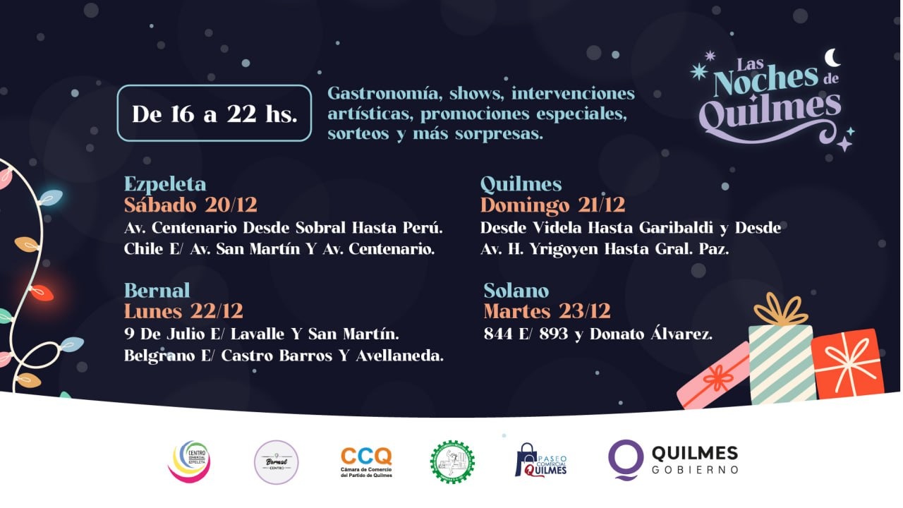 LLEGA UNA NUEVA EDICIÓN DE “LAS NOCHES DE QUILMES”