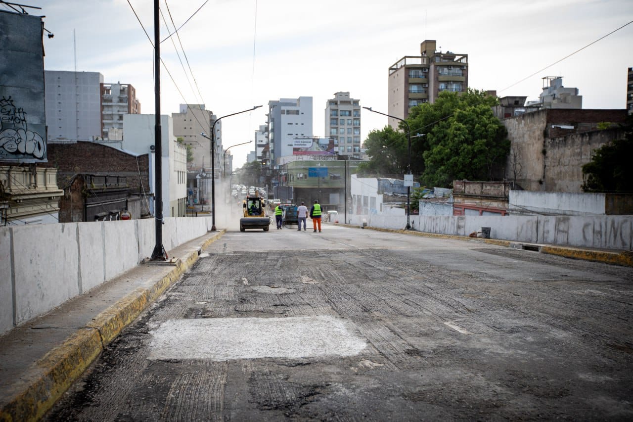 AVANZAN LOS TRABAJOS PARA LA RECONSTRUCCIÓN  DEL PUENTE 14 DE AGOSTO