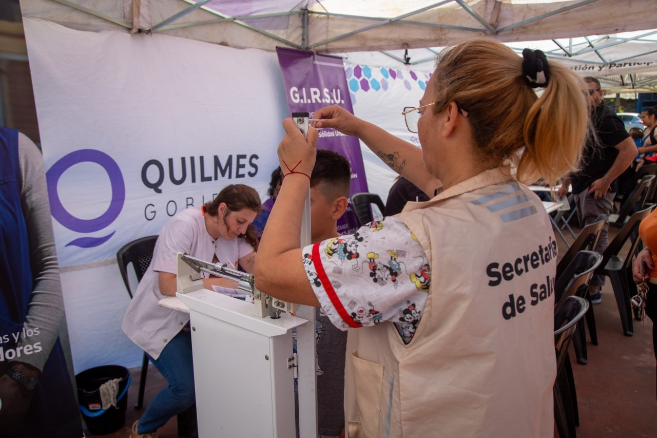 GRAN CIERRE DE AÑO DEL PROGRAMA QUILMES CERCA EN EL BARRIO LA MATERA