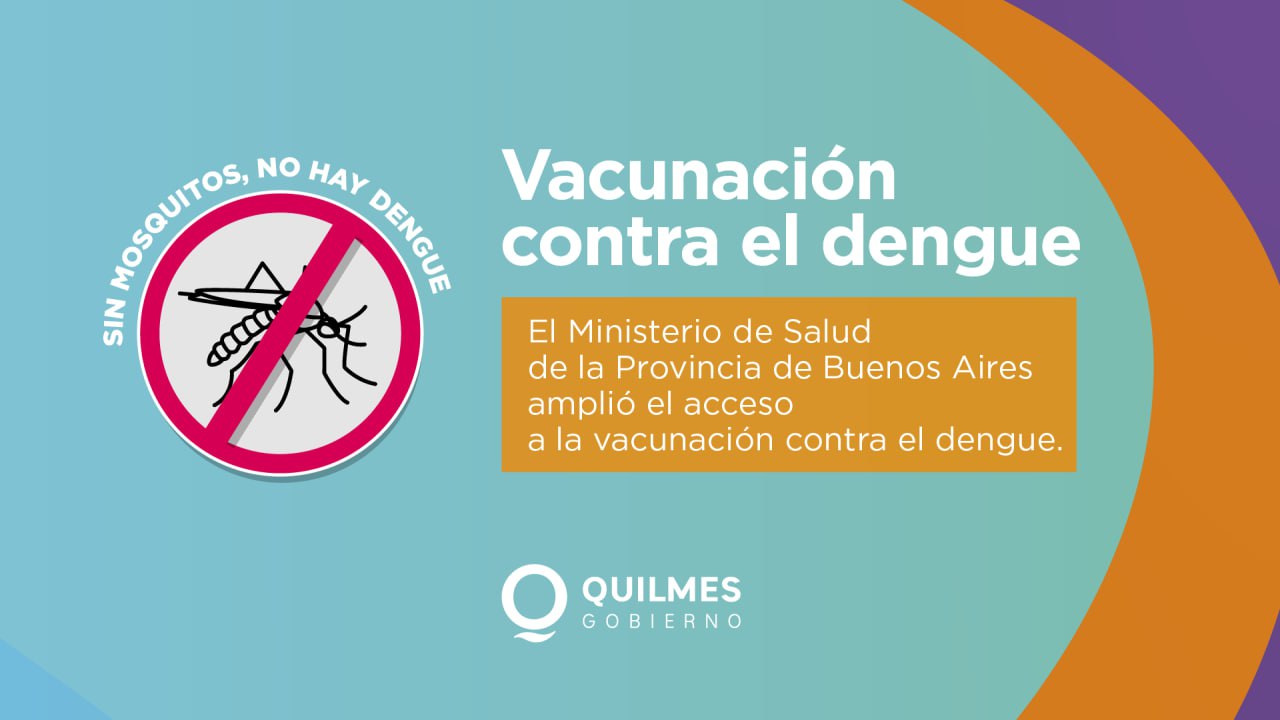 SE AMPLIÓ EL ACCESO A LA VACUNA CONTRA EL DENGUE