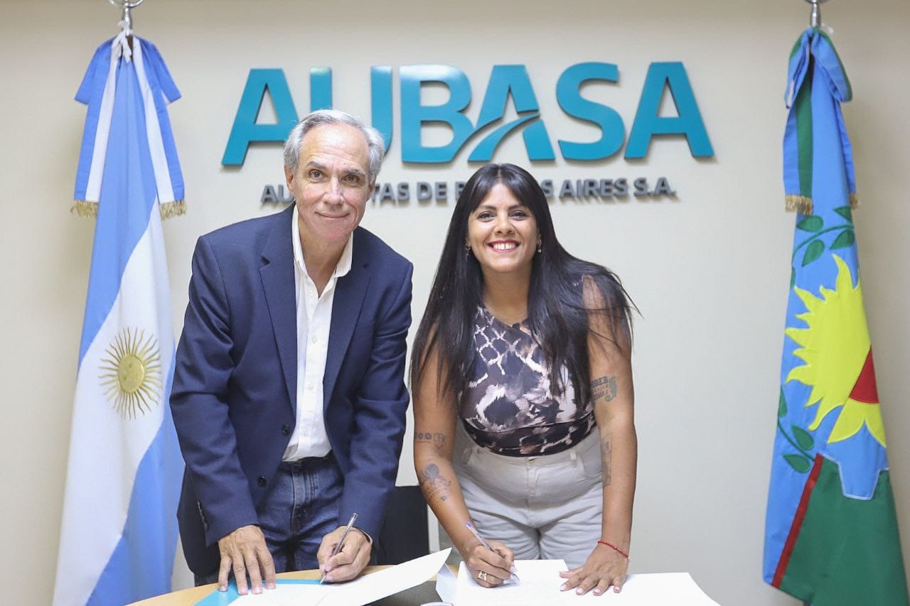 EL MUNICIPIO FIRMÓ UN CONVENIO CON AUBASA POR LA BAJADA DE LA AUTOPISTA
