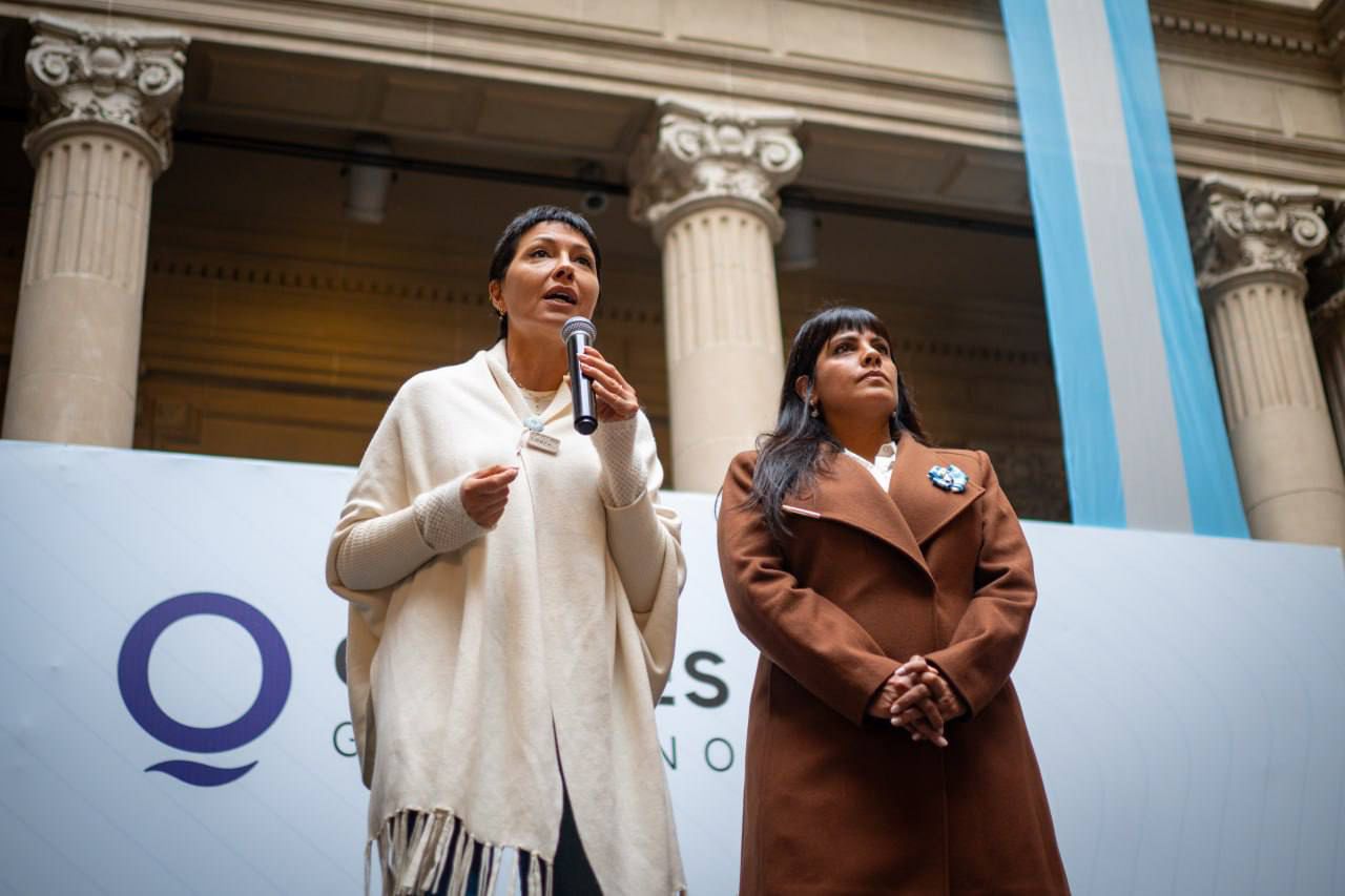 MAYRA Y EVA MIERI PARTICIPARON DEL TEDEUM EN LA CATEDRAL DE QUILMES
