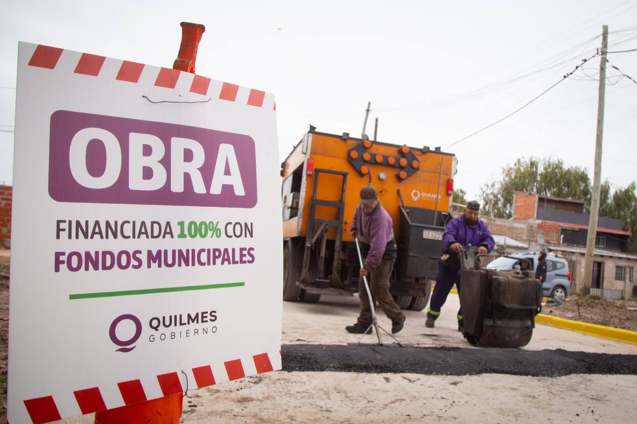 NUEVAS CUADRAS DE PAVIMENTO FINALIZADAS EN EL BARRIO OWEN DE LA RIBERA
