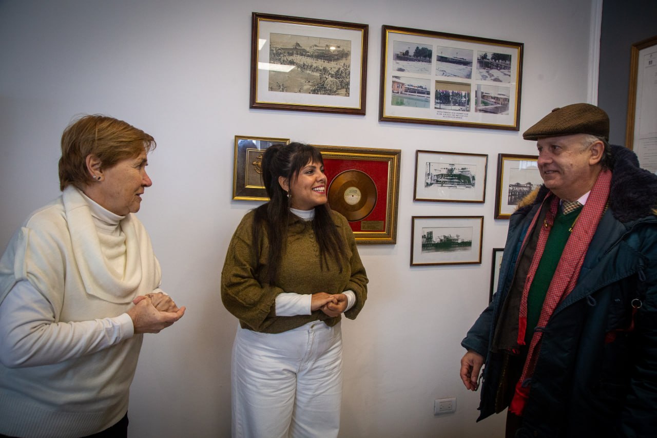 EVA MIERI PARTICIPÓ DEL ACTO POR EL 88º ANIVERSARIO DEL PEJERREY CLUB 