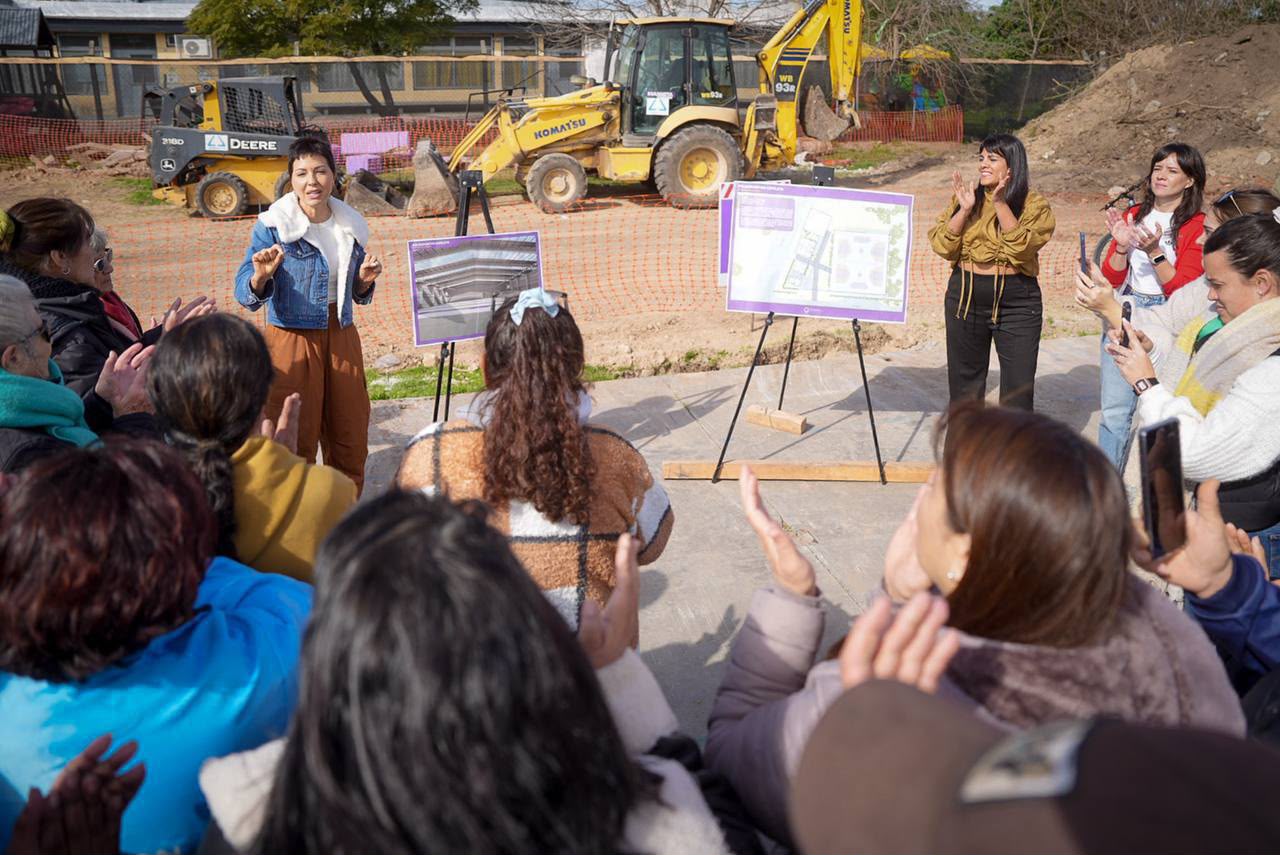 COMENZÓ LA CONSTRUCCIÓN DEL NUEVO POLIDEPORTIVO DE EZPELETA OESTE
