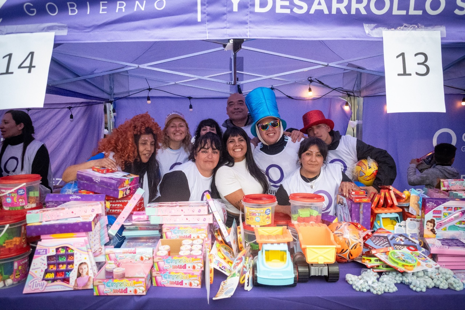 EL GRAN FESTEJO POR EL DÍA DE LAS NIÑECES EN EL POLIDEPORTIVO MUNICIPAL