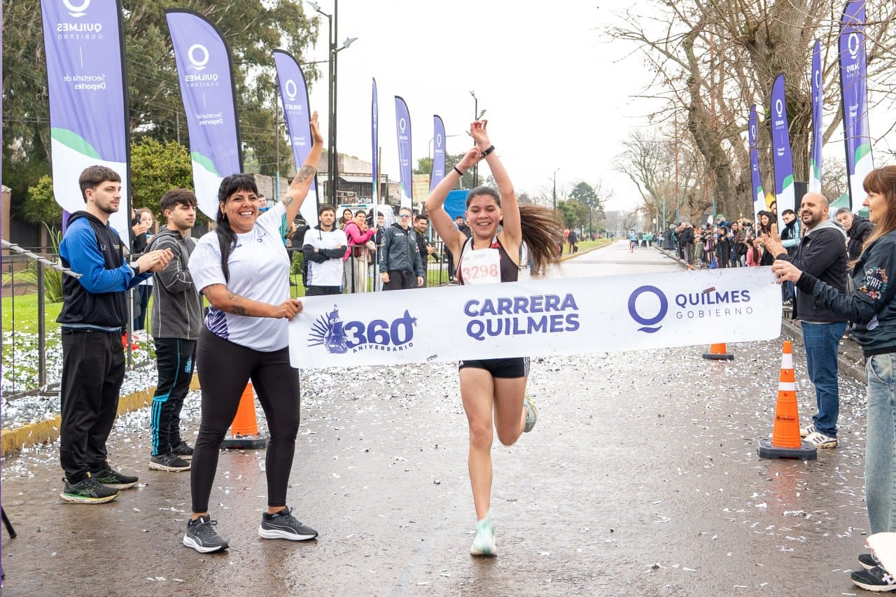 MÁS DE 6.000 PERSONAS PARTICIPARON DE LA CARRERA QUILMES