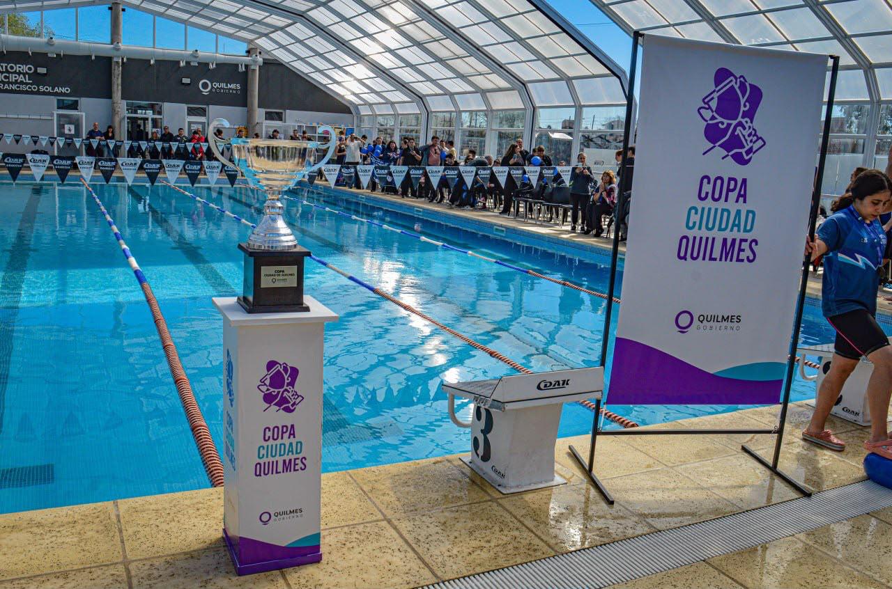 GRAN FIESTA DE LA NATACIÓN EN LA COPA CIUDAD QUILMES POR EL 360 ANIVERSARIO