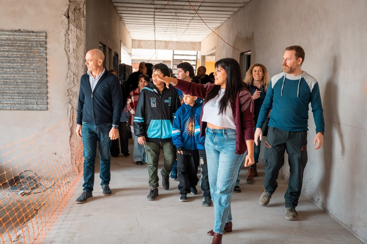 AVANZA LA CONSTRUCCIÓN DE LA NUEVA SECUNDARIA DEL BARRIO LA MATERA 