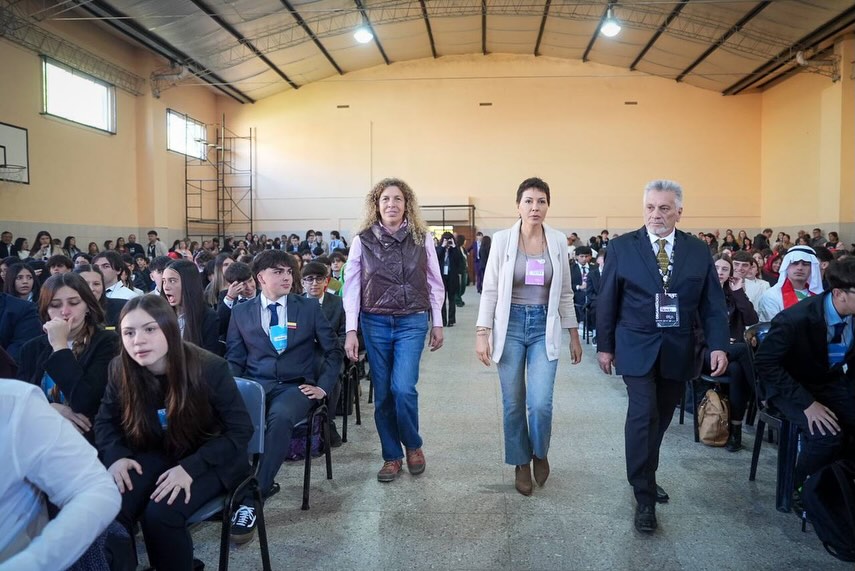 MAYRA EN LA APERTURA DEL XXV ENCUENTRO UNIENDO METAS AMBA SUR 