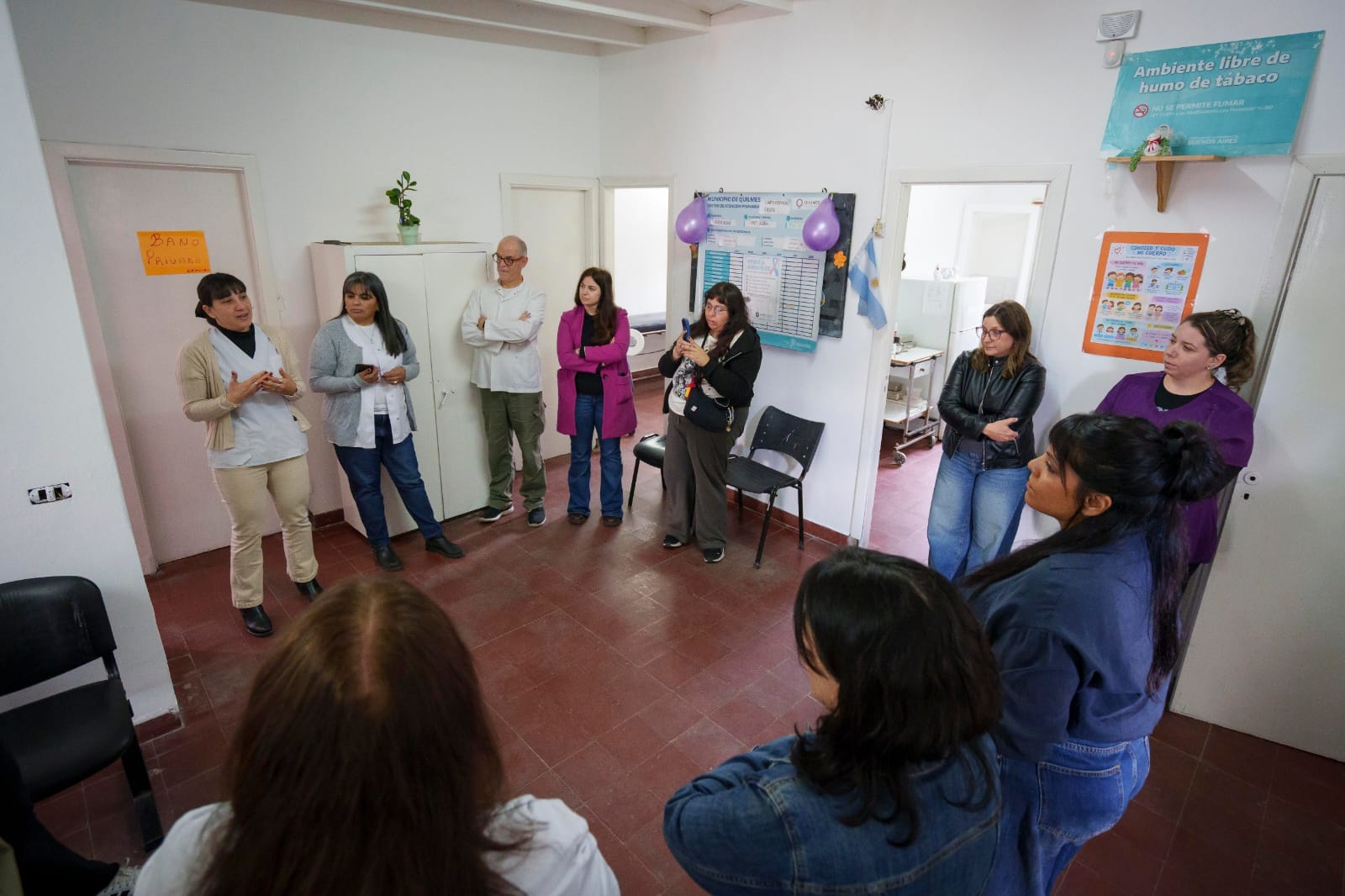 EL MUNICIPIO CULMINÓ LA OBRA DE REFACCIÓN DEL CAPS DE BERNAL OESTE