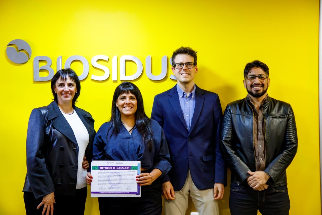 EL MUNICIPIO DE QUILMES ENTREGÓ EL CERTIFICADO DE HABILITACIÓN A BIOSIDUS